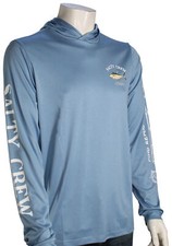 Salty Crew Ahi Mount Surf Hoody - Marine Blue - New