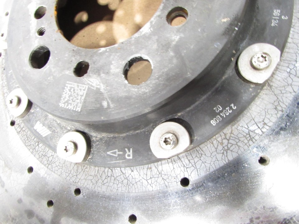 1520 BMW M4 F82 2016 Carbon Ceramic Front Rear Brake Caliper Rotor w