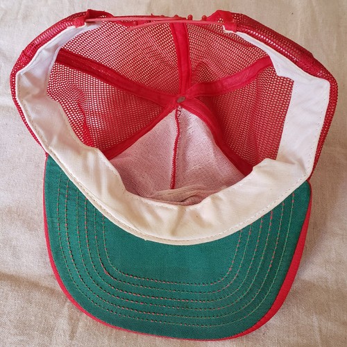 Ohio State Buckeyes Vtg Red Trucker Hat Cap Snap Back Men NCAA College 1 Size - Picture 4 of 6
