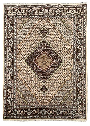 Authentic Hand Knotted Tribal Mahi Tabreez Wool Area Rug 5 x 3 Ft | eBay