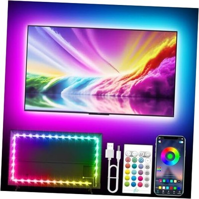 LED Lights for TV, 13.1ft TV LED Backlight for 40-65 Inch, 13.1FT for 40''-65''TV