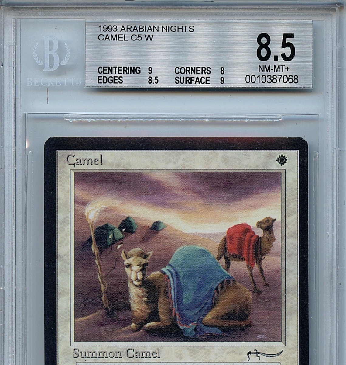 MTG Arabian Nights Camel BGS 8.5 NM-MT+ Magic the Gathering
