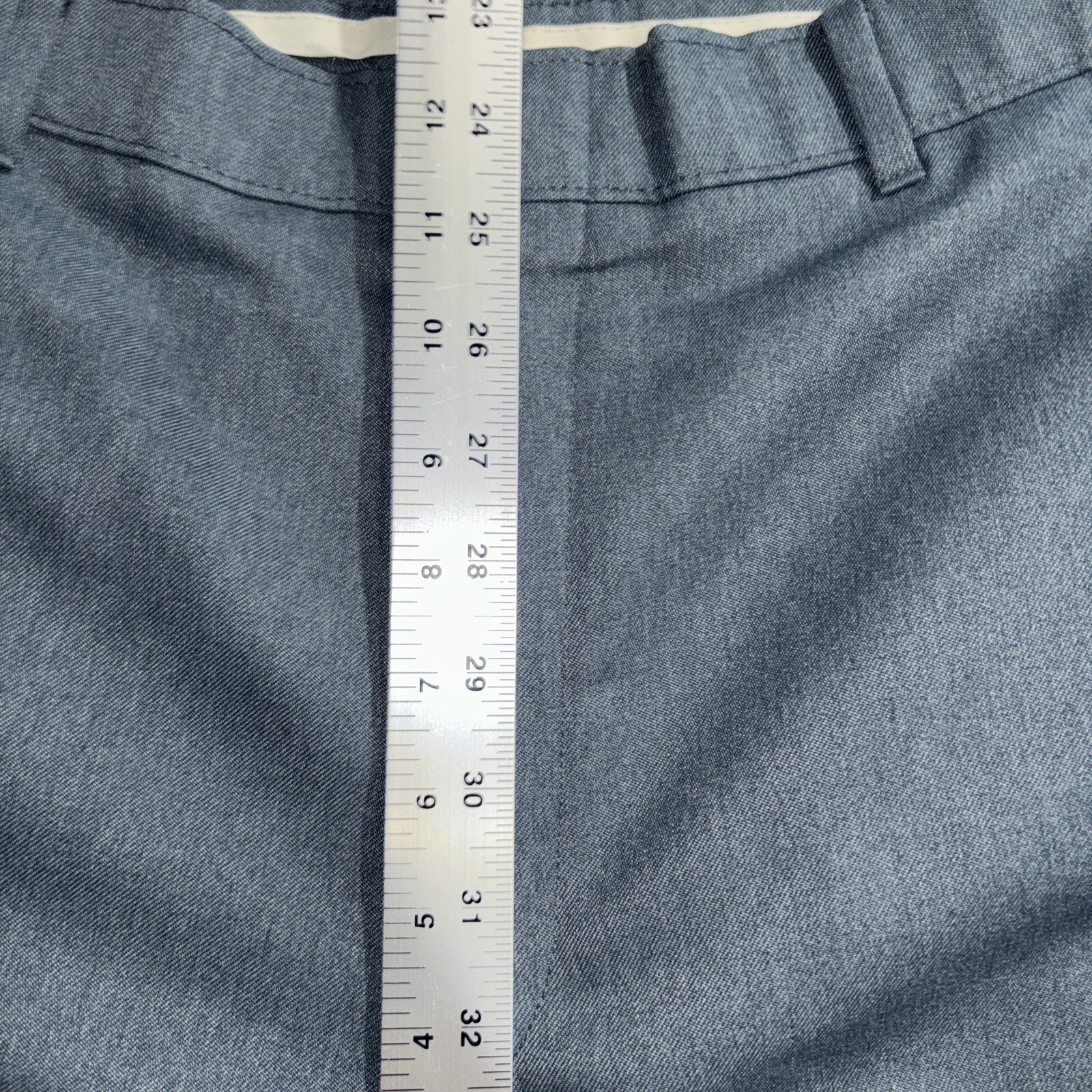 Levi's Action Slacks Mens Pants 35x30 Blue 70-90s No Iron VTG image 5