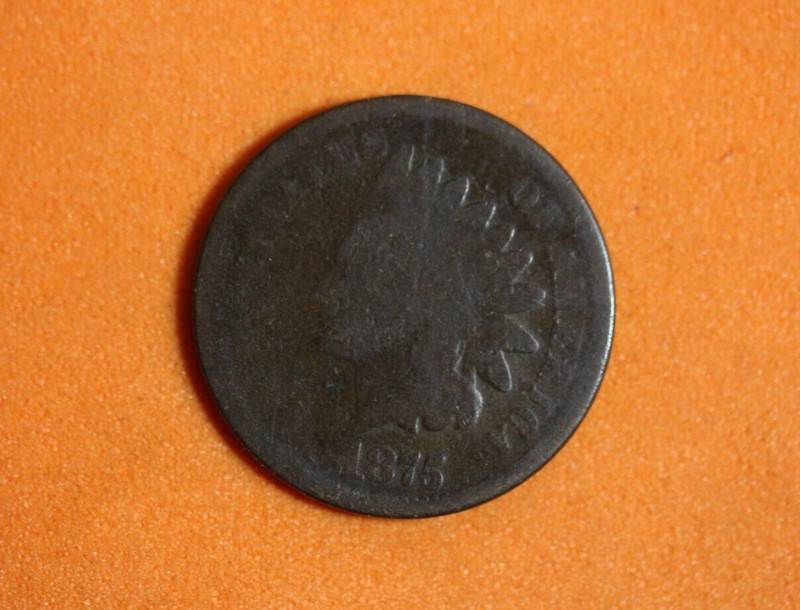 1875- Indian Head Cent #P13251