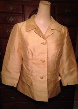 Vintage 1950's Ladies Suit Fully Lined Jacket And Skirt