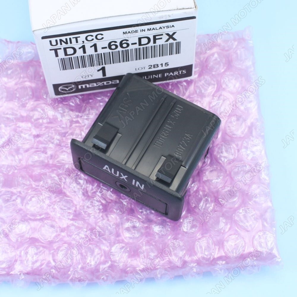 OEM Genuine 07-09 Mazda CX-9 Auxiliary Jack Input Port Adapter