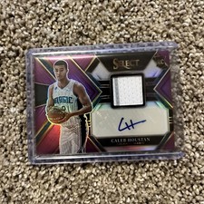 2022-23 Select Purple Prizm Caleb Houstan RPA /99 RC Rookie Patch Auto  #RJA-CJS