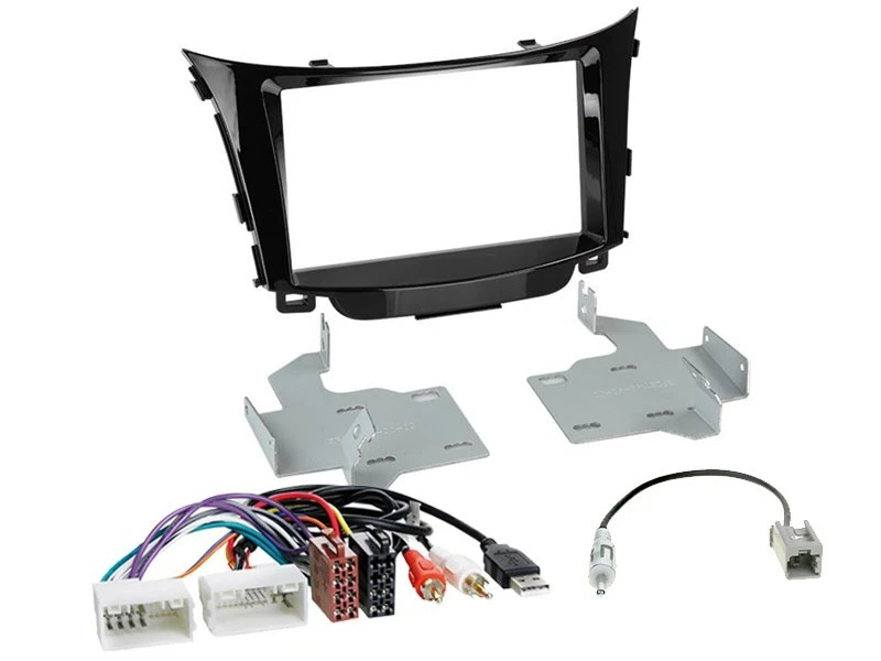 JVC KW-M180DBT 2DIN DAB+ Autoradio für Hyundai i30 ohne OEM Navi - Bild 2 von 4