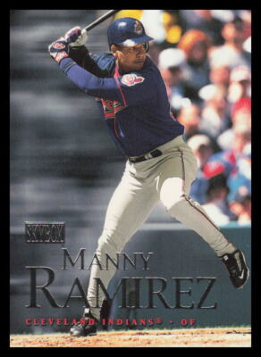 2000 SkyBox  #18 Manny Ramirez  Cleveland Indians