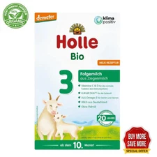 Holle Goat Milk Stage 3 Baby Formula + DHA (400g)