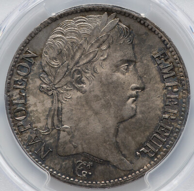 France: Napoleon I, 5 Francs 1812-W PCGS MS-63 Lille mint, TOP POP