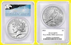 2021 PEACE Dollar MS 70 PCGS 100th Anniversary Thomas Cleveland blue eagle
