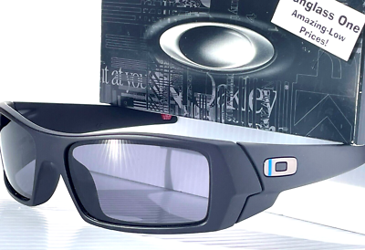 NEW OAKLEY GASCAN Thin Blue Line w POLARIZED Galaxy Black Lens
