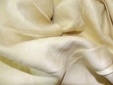 Faux Suede Suedette Fabric Material 150g - CREAM