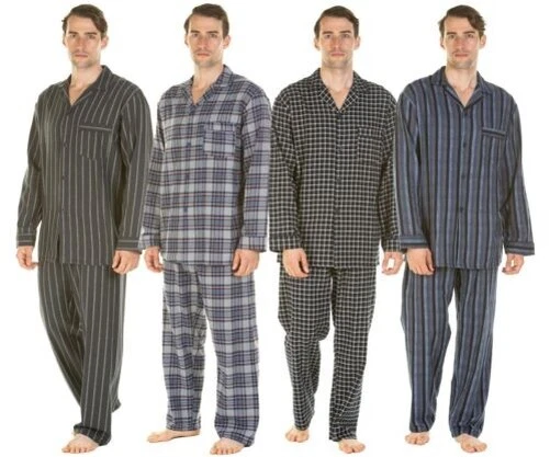 Haigman Bross Pyjama Coton Hommes Manches Longues sur Mesure