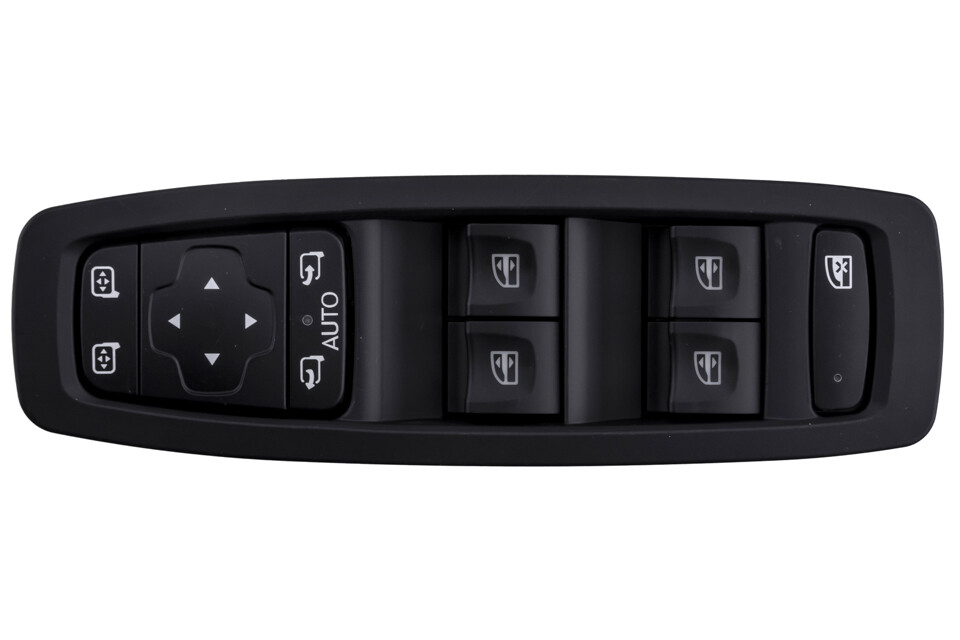 Platine Commande de Vitre pour Kadjar Megane 4 Talisman 254012952R noir abs