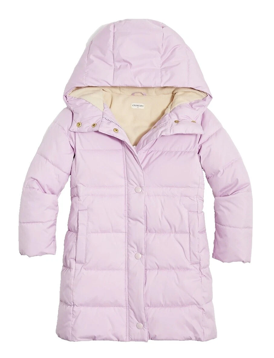 Ropa abrigada para niñas acolchado de invierno