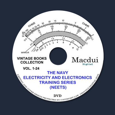 NEETS   Navy Electricity and Electronics Training Course 24 Volume PDF 1 DVD