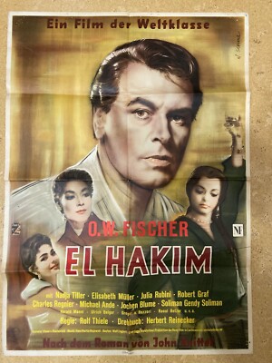 El Hakim, Roxy Film - Plakat A1, kleine Einstiche