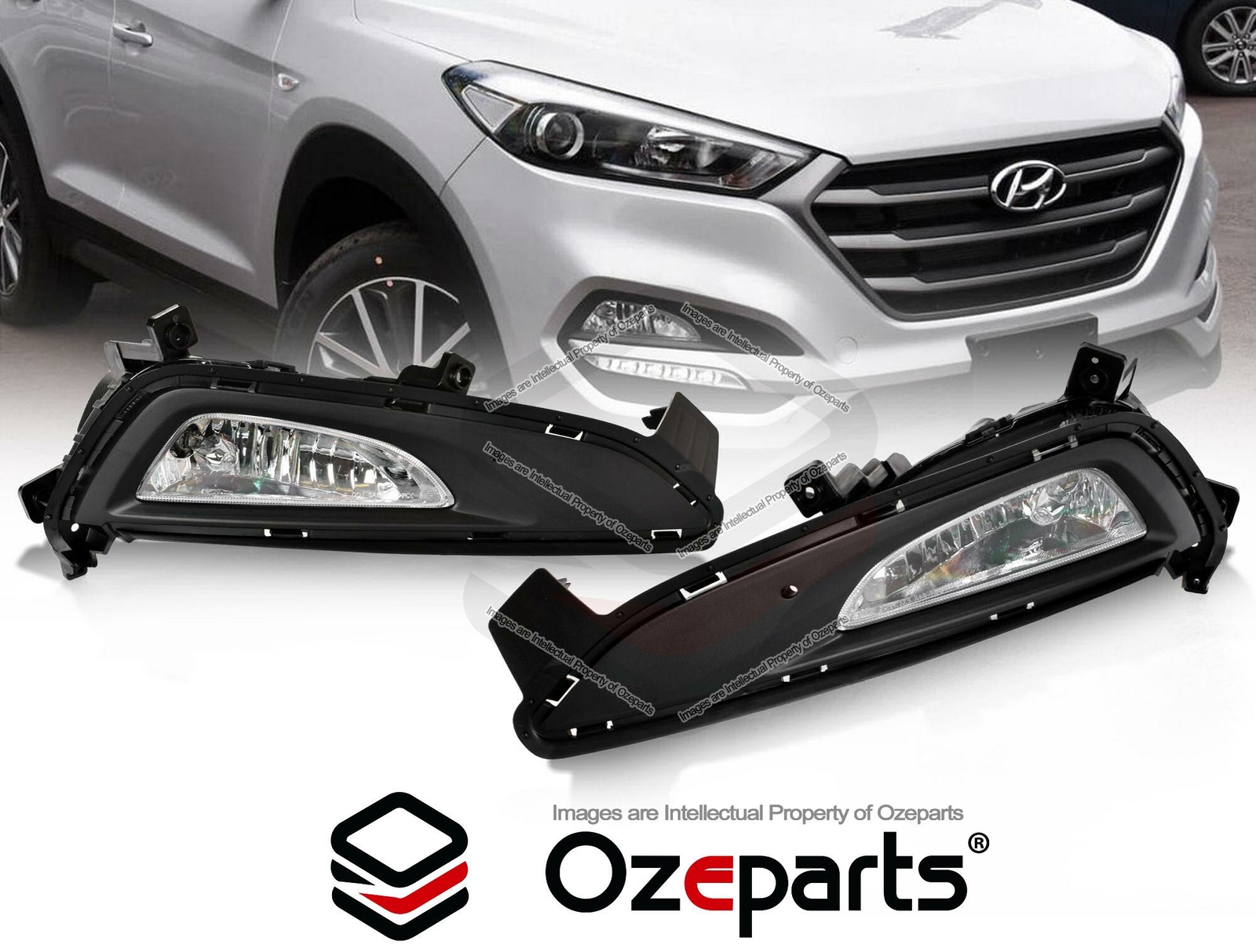 Front Fog Light Lamp Assembly For Mazda 2 Demio Hatchback 2015 2016