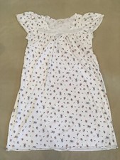 Vintage Carriage Court Women's Large Blue Pink Floral Nightgown