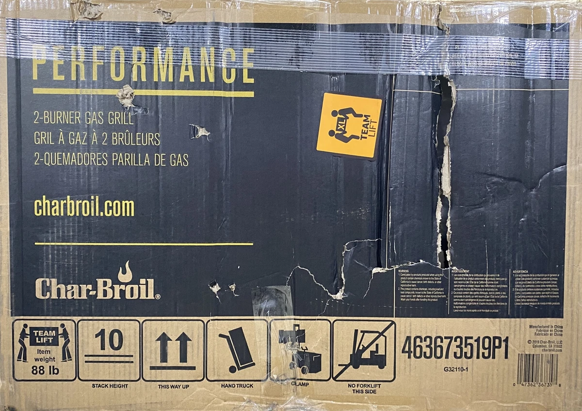 CharBroil Performance Burner Grill Assembly (Model Number, 59 OFF