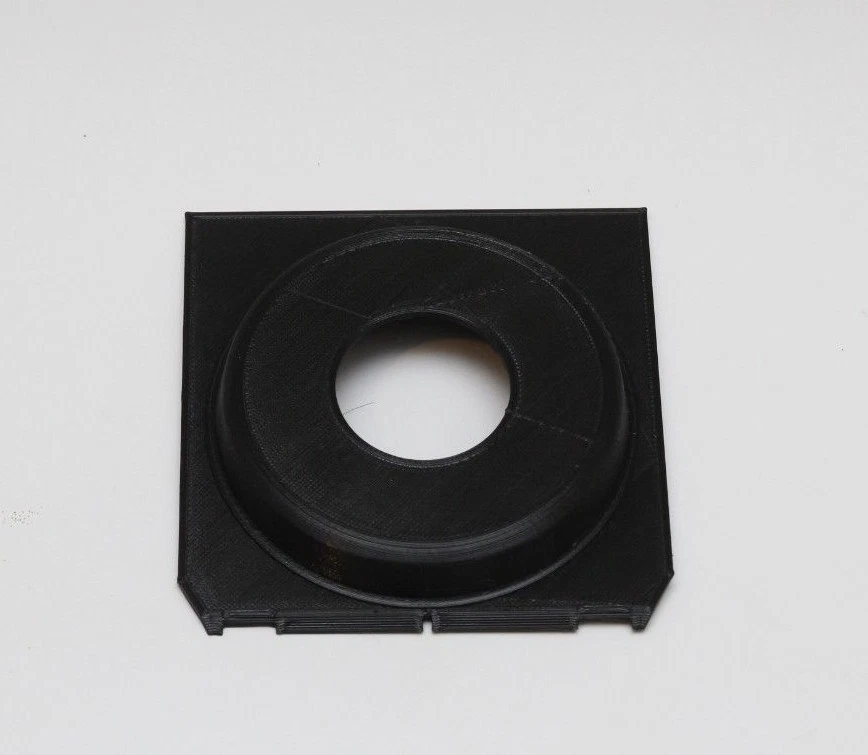 Lens Board for Linhof Wista Shen Hao Ebony Copal 0 Recessed 0 15/32in Center - Image 2 of 4