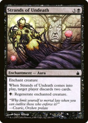 4x Strands of Undeath - LP - Ravnica Block - SPARROW MAGIC