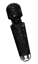 Mini Upgraded Rechargeable Handheld Waterproof Massager Black