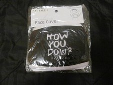 Friends TV show Face Mask Rusable Black NEW