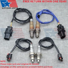 Set(4) Upstream & Downstream O2 Oxygen Sensor For 2015-17 Ford Expedition 3.5L
