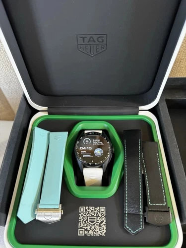 Smartwatch Uomo Tag Heuer Connected E4 Golf SBR80 42mm - 3 Cinturini con Fibbie