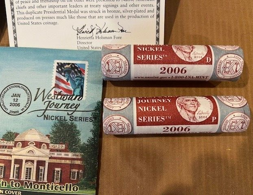 UNITED STATES MINT_WESTWARD JOURNEY NICKEL SERIES BUNDLE_ 2004 & 2006_ ITEM #115 - Picture 5 of 5