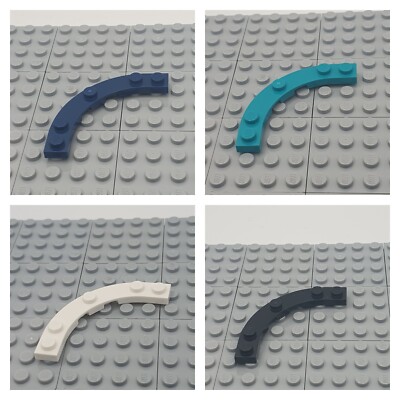 LEGO  2x Rundplatte Ecke Corner Platte rund Brick 5x5 - 80015 - Versch. Farben