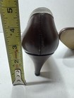 Vintage Deliso Women’s Dress Shoes White And Brown Leather Size 10.5 Heels Pumps — photo 6