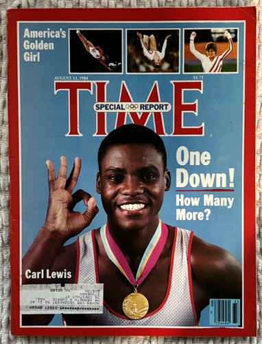 Time Magazine Lot of 4 - 1980, 1984 - Olympics: Speed Skating - Skiing - Track - Picture 9 of 10