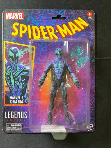 Figura de acción Marvel Legends CHASM Spider-Man Retro Collection 6” F6568 NUEVA