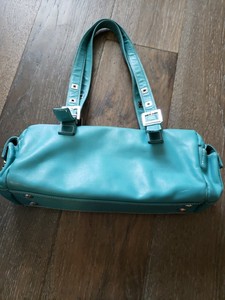 light blue green dress