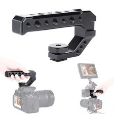DSLR Camera Top Handle Grip with Cold Shoe for Mirrorless, Handheld Stabilizer