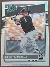 2020 Donruss Optic Nick Madrigal Silver Holo Rated Prospect  #RP-20 Insert RC