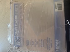 Acetate Sheets for Craft 12 x 12 Inches Pack of 50