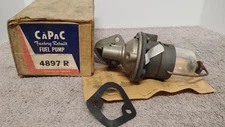 NOS ( New Old stock ) CAPAC Factory Rebuilt Fuel Pump 4897R. ( 00 )