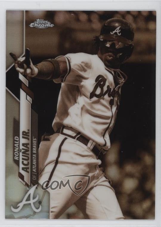 2020 Topps Chrome Sepia Refractor Ronald Acuna Jr Ronald Acuña Jr #112 2q9