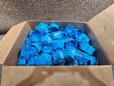 (QTY 75) Carlon B520A-UPC 4" x 2-1/4" Deep Captive Nail Mount Round Ceiling Box