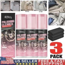 3X Polishing Cleaner Car Interior, Car Interior Detailer and Cleaner 100ml 2025
