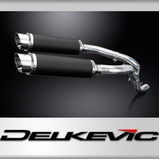 KAWASAKI ZX10R NINJA 2006-2007 350mm CARBON ROUND BSAU SILENCER EXHAUST KIT