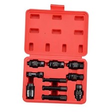 10PCS Motorcycle Flywheel Puller Set, Flywheel Puller Tool Kit - Universal Red