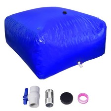 Portable Water Storage Bladder 1060 Gal 1000D PVC Collapsible Water Tank New-