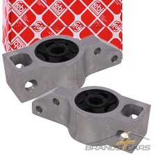 2x FEBI BILSTEIN QUERLENKERLAGER VORNE FÜR VW GOLF PLUS 5M 5 1K 6 5K AJ