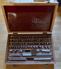 87 piece, Metric, rectangular Grade 1 gage block set per DIN 861